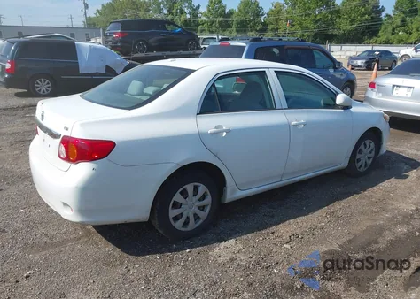 2009 Toyota Corolla Le/Xle из США, поврежденный, VIN JTDBL40E299059692
